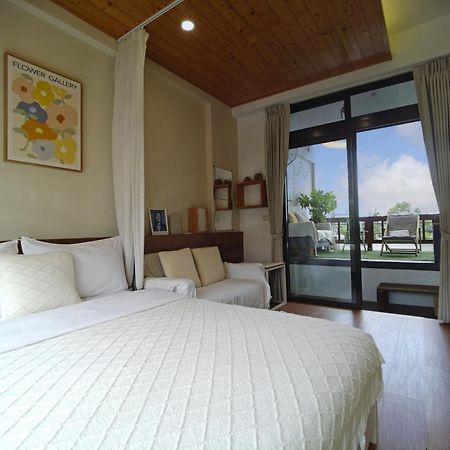 Apartmán 木box田妍山色 Ťiao-si Exteriér fotografie