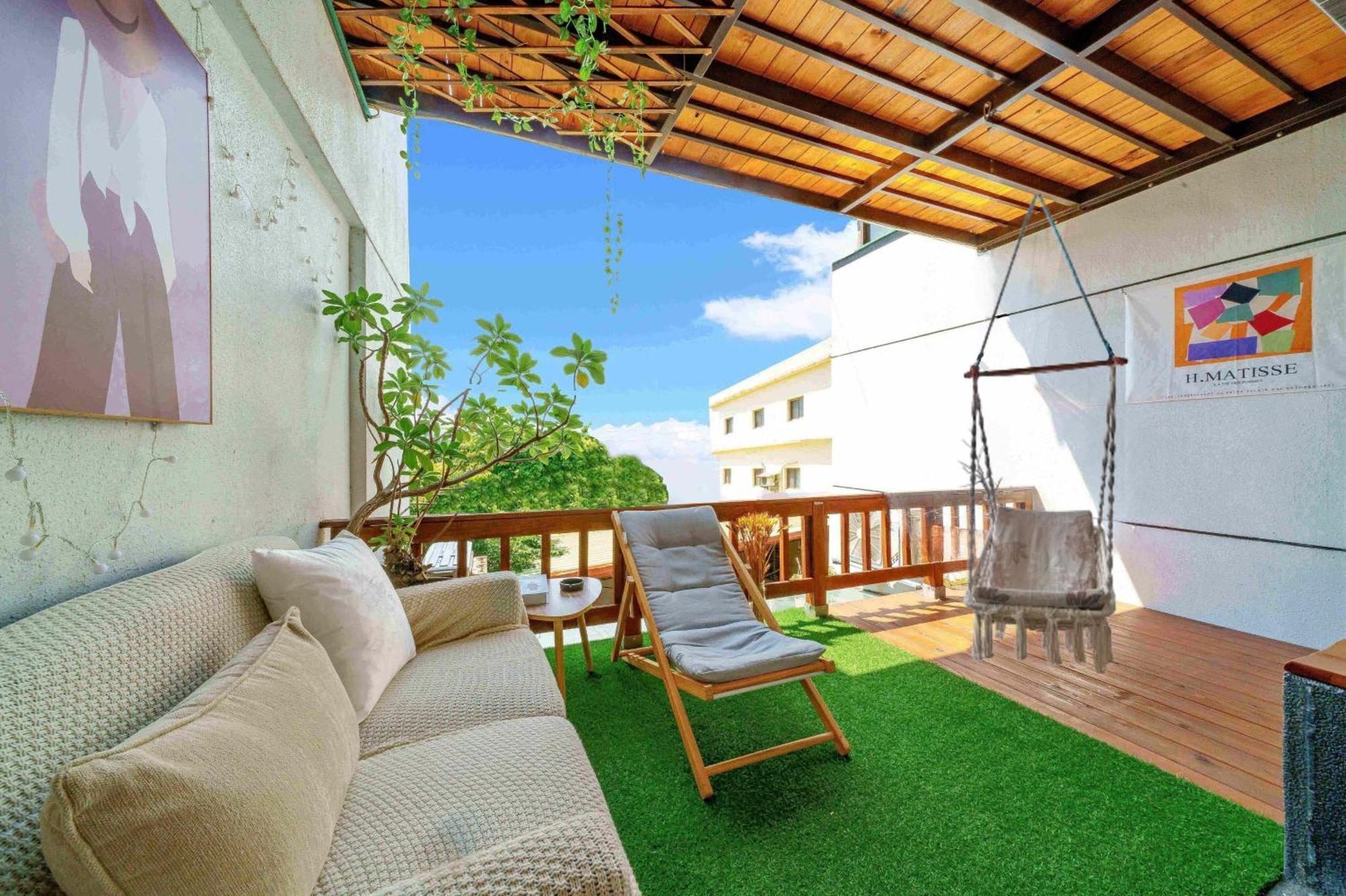 Apartmán 木box田妍山色 Ťiao-si Exteriér fotografie