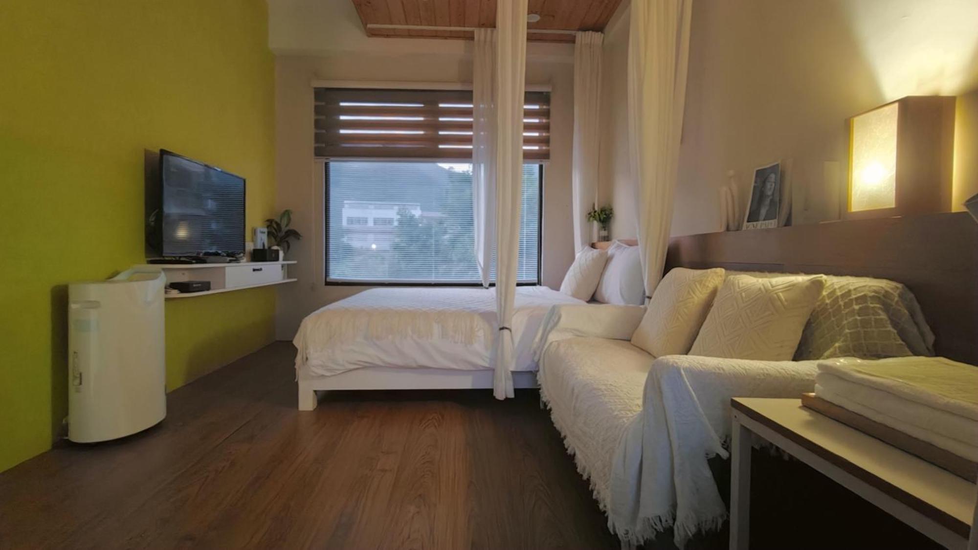 Apartmán 木box田妍山色 Ťiao-si Exteriér fotografie