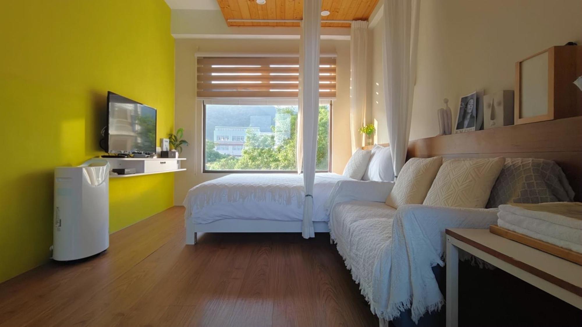 Apartmán 木box田妍山色 Ťiao-si Exteriér fotografie