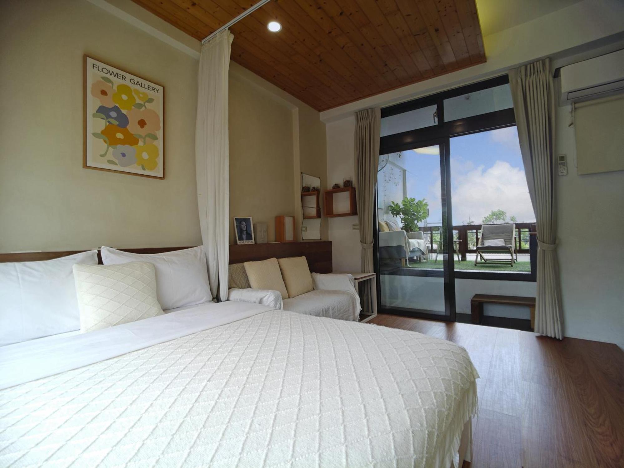 Apartmán 木box田妍山色 Ťiao-si Exteriér fotografie